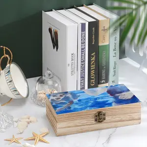 Swim Wooden Storage Box