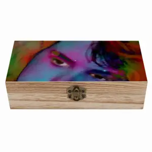 Kozmic Kirk Wooden Storage Box