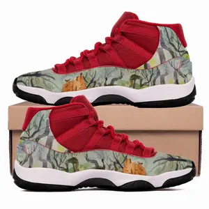 Men Olive Trees HD11 Basketball Sneakers