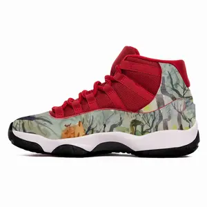 Men Olive Trees HD11 Basketball Sneakers