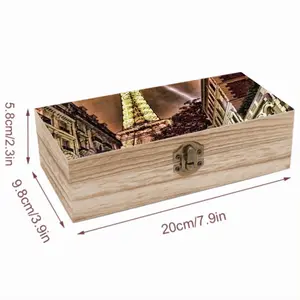 Fires From The Sky Wooden Storage Box