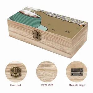 Espresso Hill Wooden Storage Box