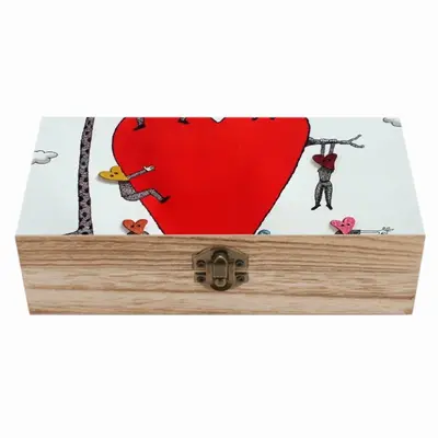 Love Is All Around Wooden Storage Box