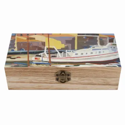 Sète The Navy Wooden Storage Box