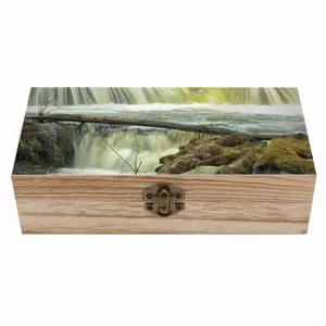 Minnihaha-Curling Waterfall Wooden Storage Box