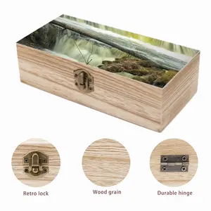 Minnihaha-Curling Waterfall Wooden Storage Box