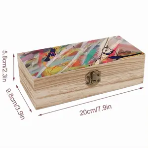 Wake Up And Live Wooden Storage Box