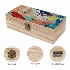 Angelic Wooden Storage Box