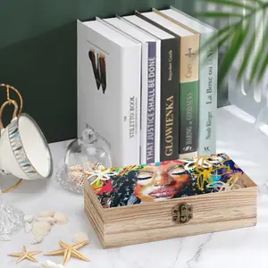 Loving Every Minute Wooden Storage Box