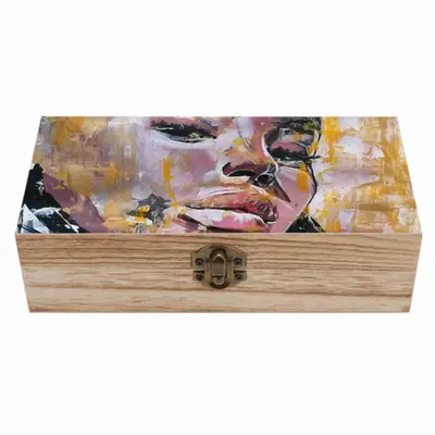 The Real Gold Wooden Storage Box