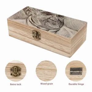 Pope Francis Portrait Wooden Storage Box