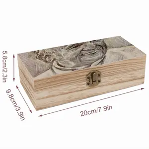 Pope Francis Portrait Wooden Storage Box