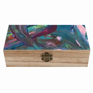 Armed Wooden Storage Box