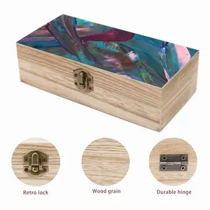 Armed Wooden Storage Box