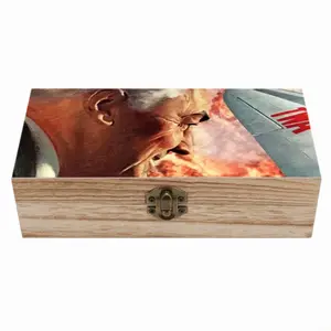 I Dont Want To Set The World On Fire (But Ill Watch It Burn) Wooden Storage Box