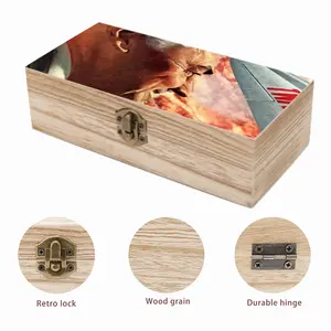 I Dont Want To Set The World On Fire (But Ill Watch It Burn) Wooden Storage Box