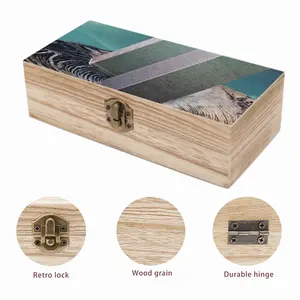 Open Pit Wooden Storage Box