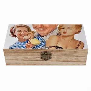 Jims Triangle Wooden Storage Box