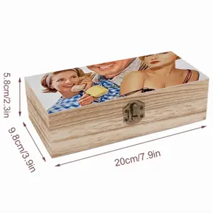 Jims Triangle Wooden Storage Box