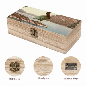 Bird Sanctuary Wooden Storage Box