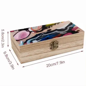 Trapdoor Wooden Storage Box