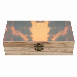 Bermuda Dragon Sunset Wooden Storage Box