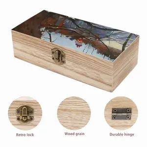 The Sun Has Set Wooden Storage Box