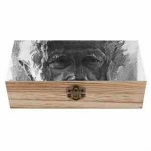 Old Man Jerry Wooden Storage Box