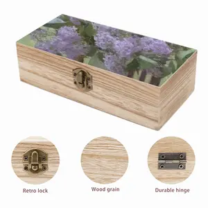 A Bouquet Of Lilacs Wooden Storage Box