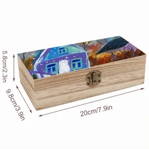 The First Snow Wooden Storage Box