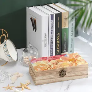 Beautiful Summer Wooden Storage Box