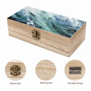 Dancing With Waves Wooden Storage Box