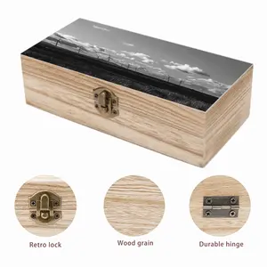 Far North Wind Turbine Wooden Storage Box