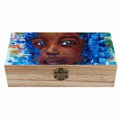 Hope In The Mist Of Colours I Wooden Storage Box