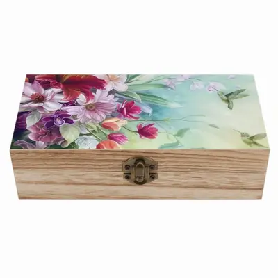 Magic Of The Spring Wooden Storage Box