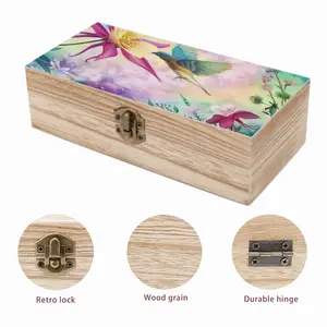 Blossoming Of Life Wooden Storage Box