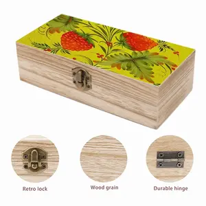 Raspberry Wooden Storage Box