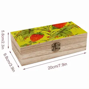 Raspberry Wooden Storage Box