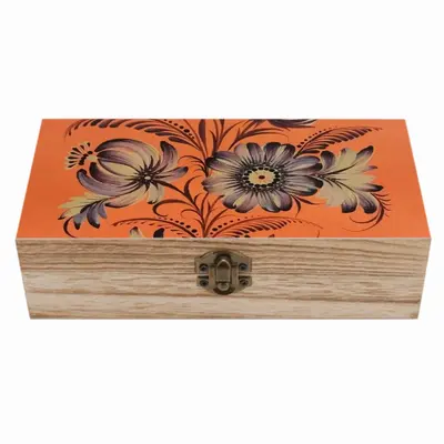 Dark Beauty Wooden Storage Box