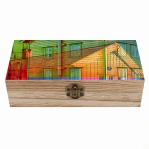 Color The Shaodows Wooden Storage Box