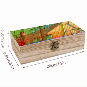 Color The Shaodows Wooden Storage Box