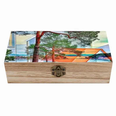 Deep Breath Wooden Storage Box