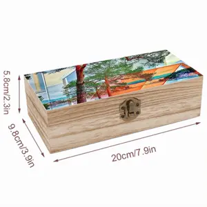 Deep Breath Wooden Storage Box