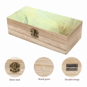 Both Sides Of The World Wooden Storage Box