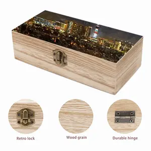 Moscow Tv Tower Wooden Storage Box