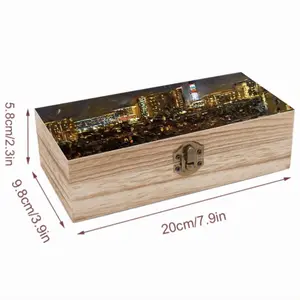 Moscow Tv Tower Wooden Storage Box