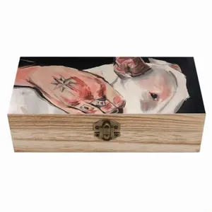 Dog Wooden Storage Box