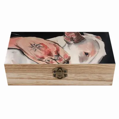 Dog Wooden Storage Box