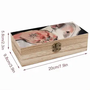 Dog Wooden Storage Box