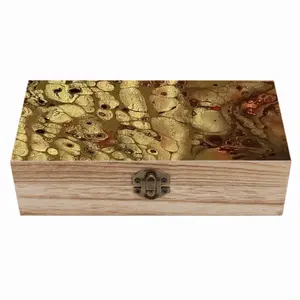 Pure Gold Wooden Storage Box